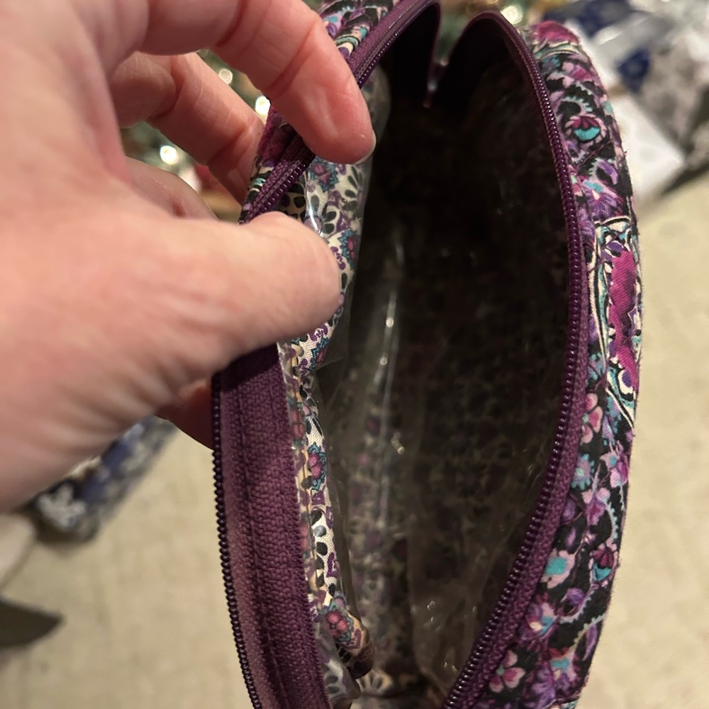 Vera Bradley Purple Patterned Women's Bag Set 5 pieces - Picture 2 of 14